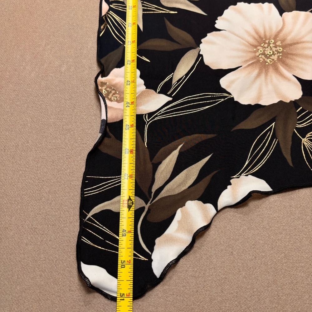 Longitude Floral Beach Wrap Skirt - Picture 11 of 14